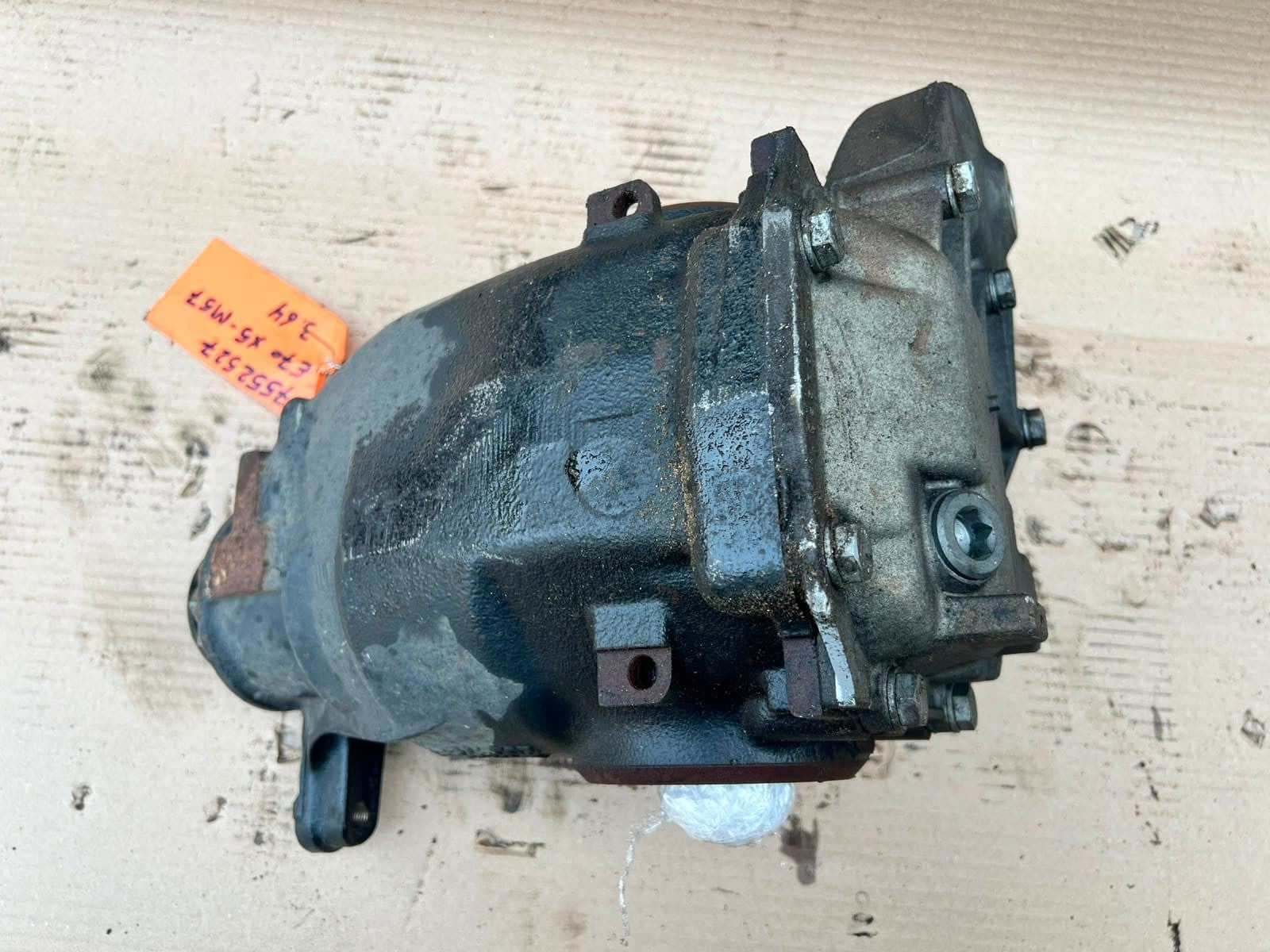 2007 BMW X5 E70 3.0d diesel M57N2 3.64 ratio Rear Differential 7552527 OEM