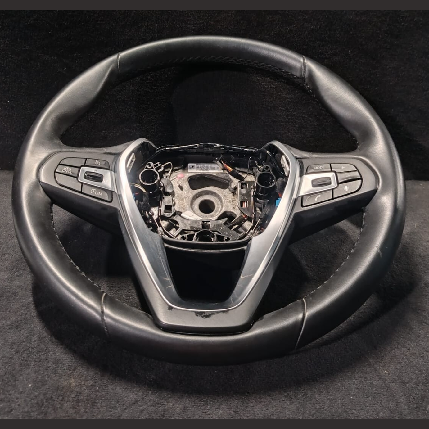 GENUINE BMW G01 X3 2019 LEATHER STEERING WHEEL OEM - 6995082