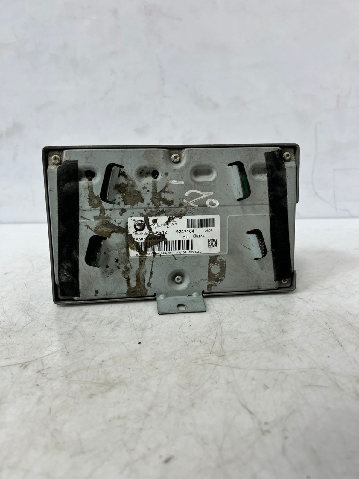 2008-2014 BMW X5 and X6 E71 HIFI AUDIO Sound Amplifier SYSTEM 9247104 OEM