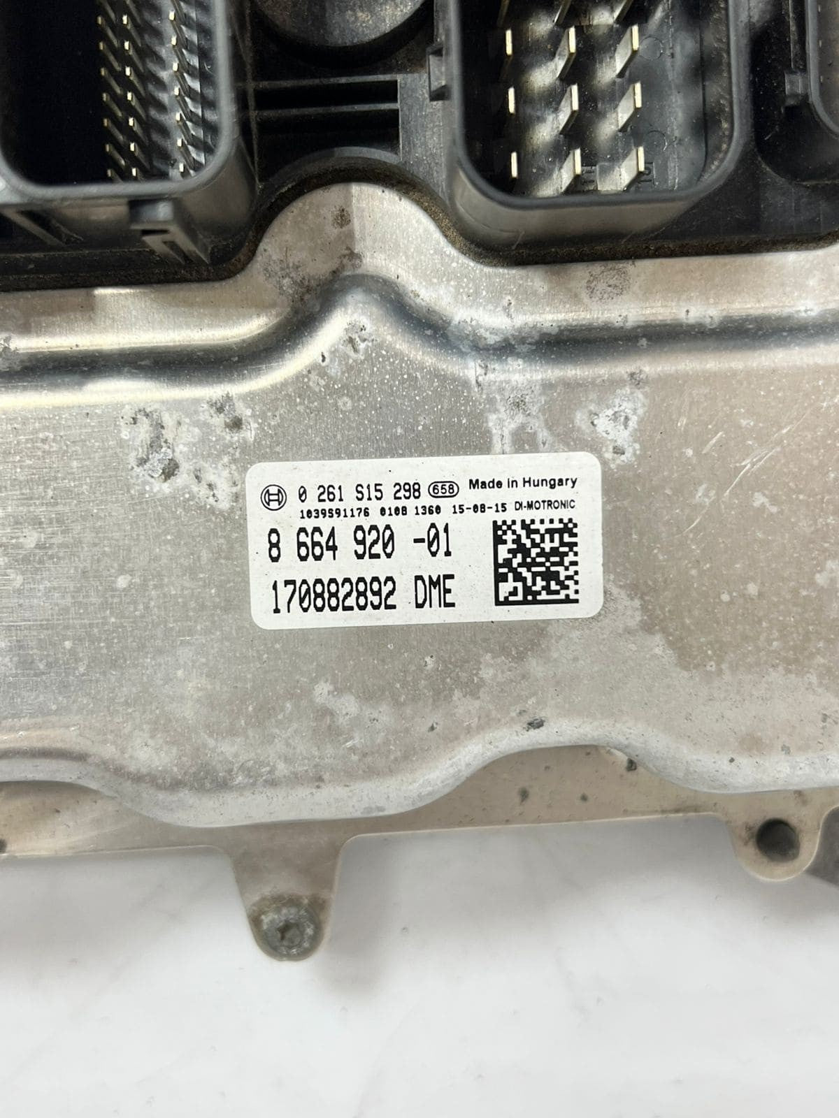 2013-2018 ECU BMW X5 F15 40e HYBRID 2016 ECU KIT COMPLETE WITH BDC & KEY 8664920