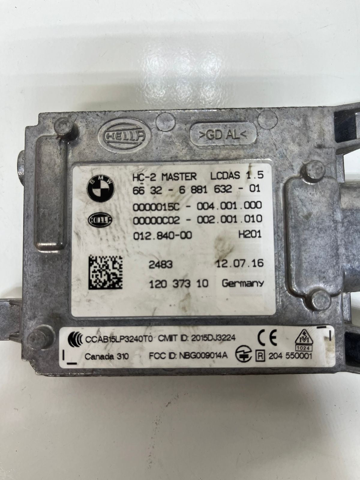 BMW F30, F31 Lane Change Warning Sensor 6881632