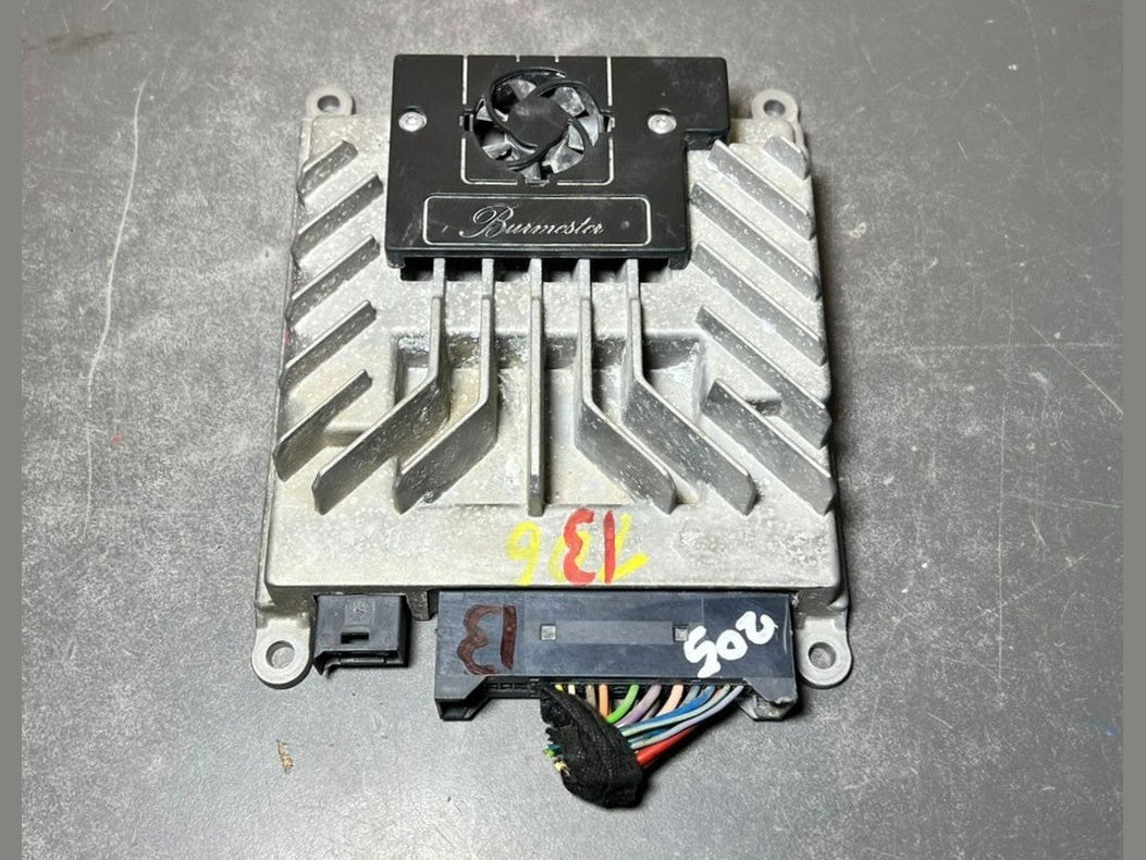 14-20 Mercedes W205 W222 Burmester ASK Sound Amplifier Assembly A222 9003113 OEM