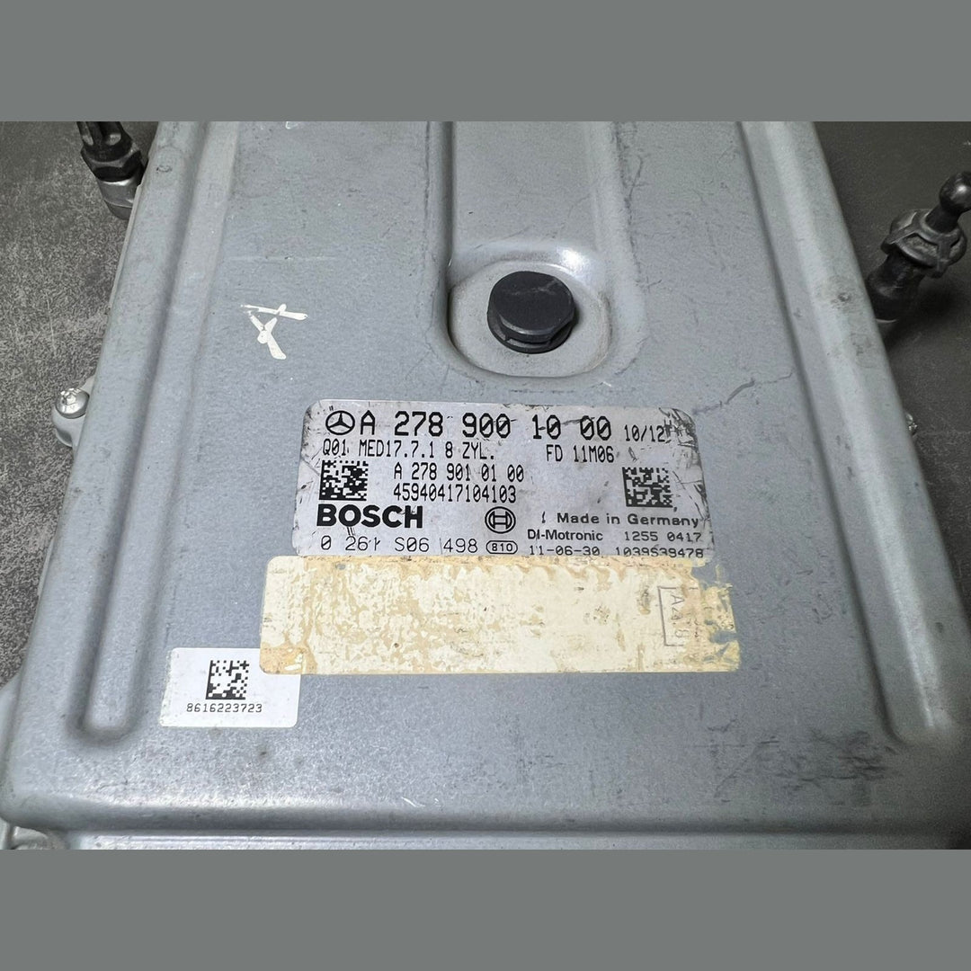 07-12 Mercedes W221 S-Class Engine Control Module Unit ECM ECU A278 9001000 OEM