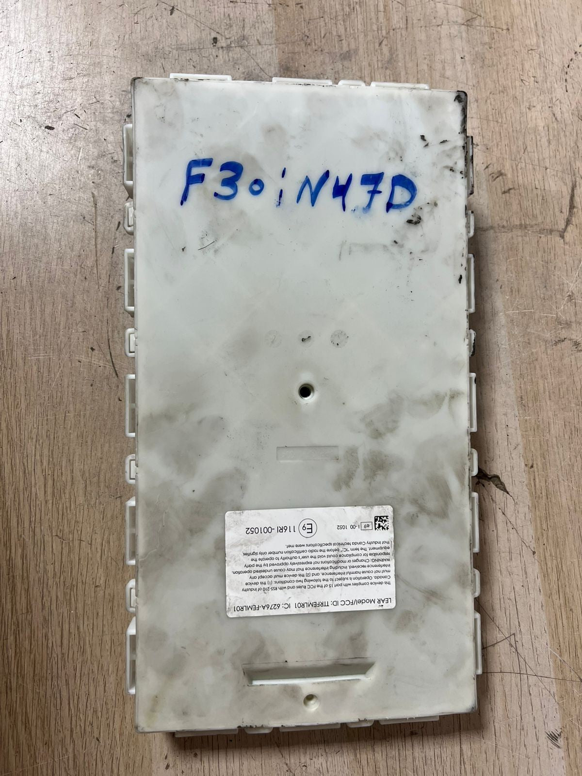 BMW F F30 184HP N47N Engine ECU Kit DDE 8578946 Automatic + 2KEYS + FEM