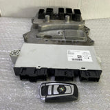 OEM BMW F06 F10 F12 F15 N55 ENGINE CONTROL UNIT ECU DME SET 8621007 BOSCH