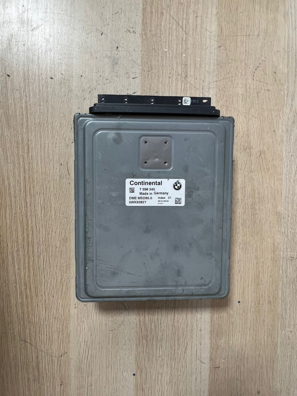BMW 750Li N63 MSD85.0 ENGINE CONTROL UNIT ECU COMPLETE SET 7598345