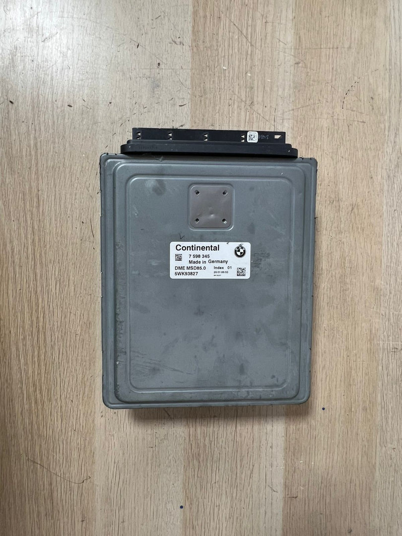BMW 750Li N63 MSD85.0 ENGINE CONTROL UNIT ECU COMPLETE SET 7598345