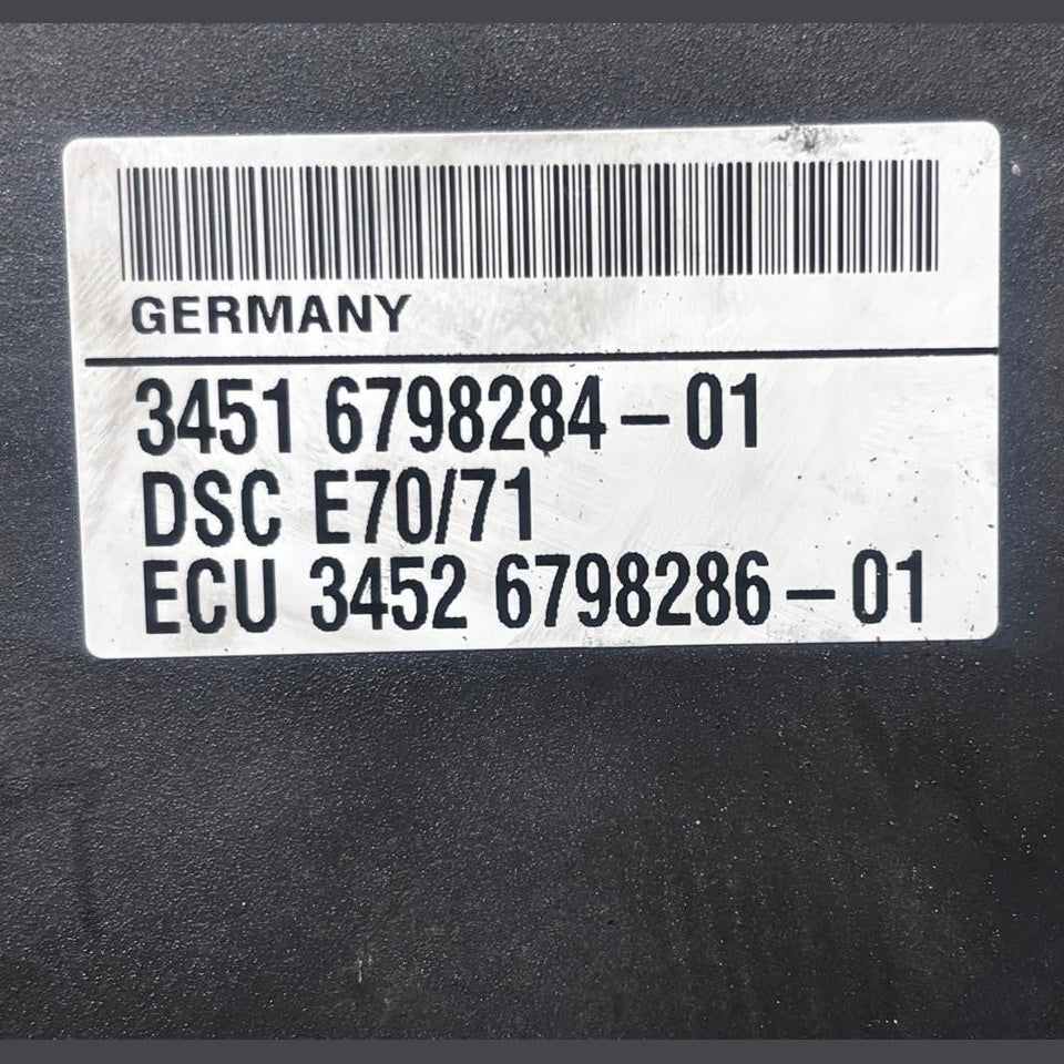 OEM BMW X5 X6 E70 E71 2007–2014 ABS HYDRAULIC BRAKE PUMP MODULE OEM 6798284