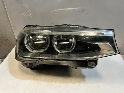 2014-2017 BMW X3 F25 LCI Right Headlight + MODULE 7410844 ECE OEM
