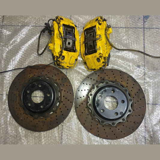 08-14 Mercedes-Benz W204 C-Class Front Left & Right Brambo Brake Calipers \Discs