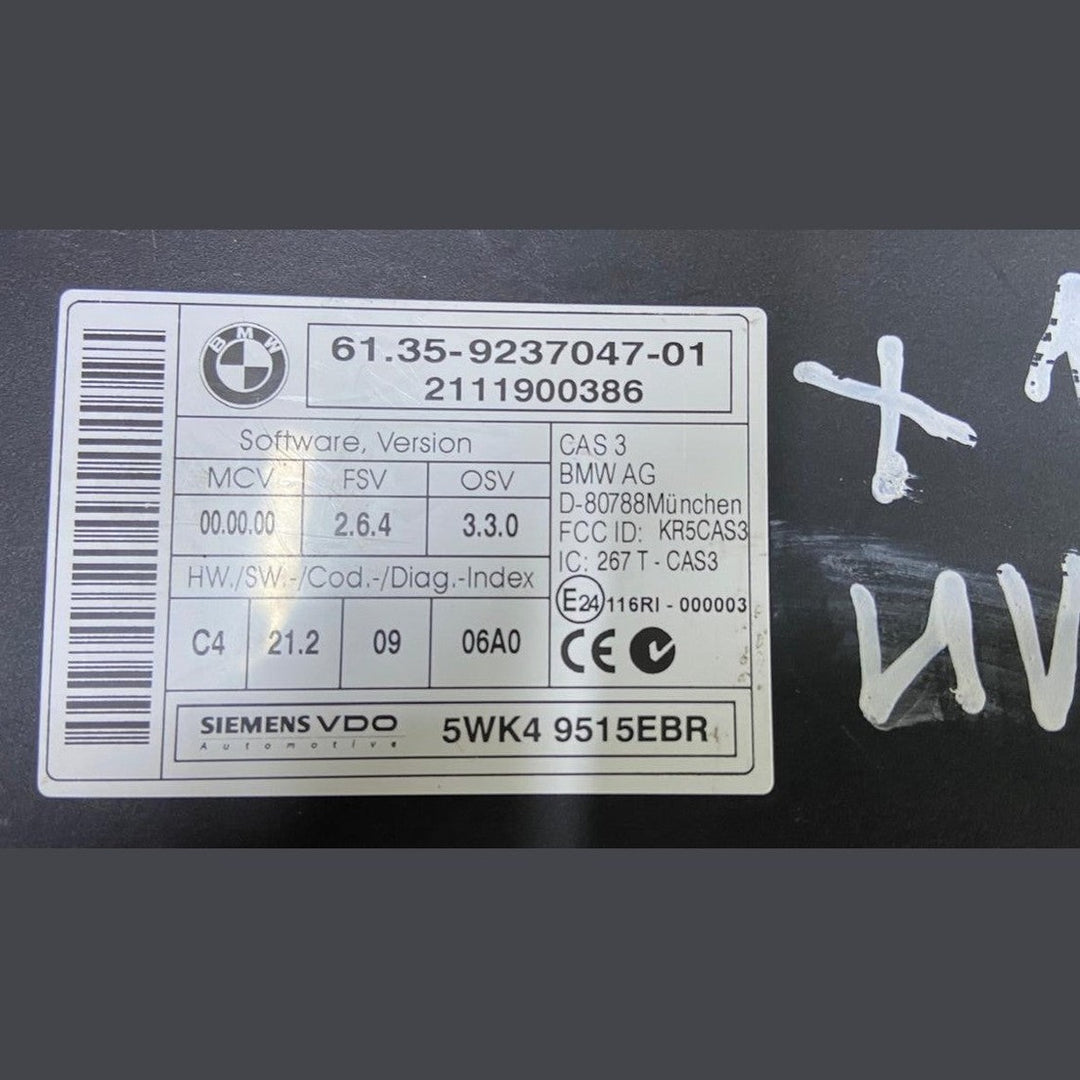 OEM BMW X1 E84 E87 E90 E91 N46B20 Engine Control Unit DME ECU SET 7628656