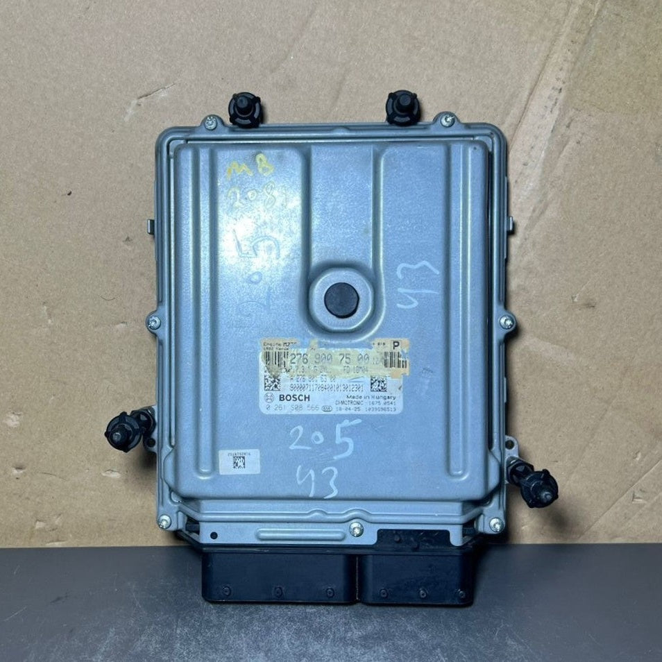 14-20 Mercedes W205 C43 Engine Control Module Unit ECM ECU A276 9007500 OEM