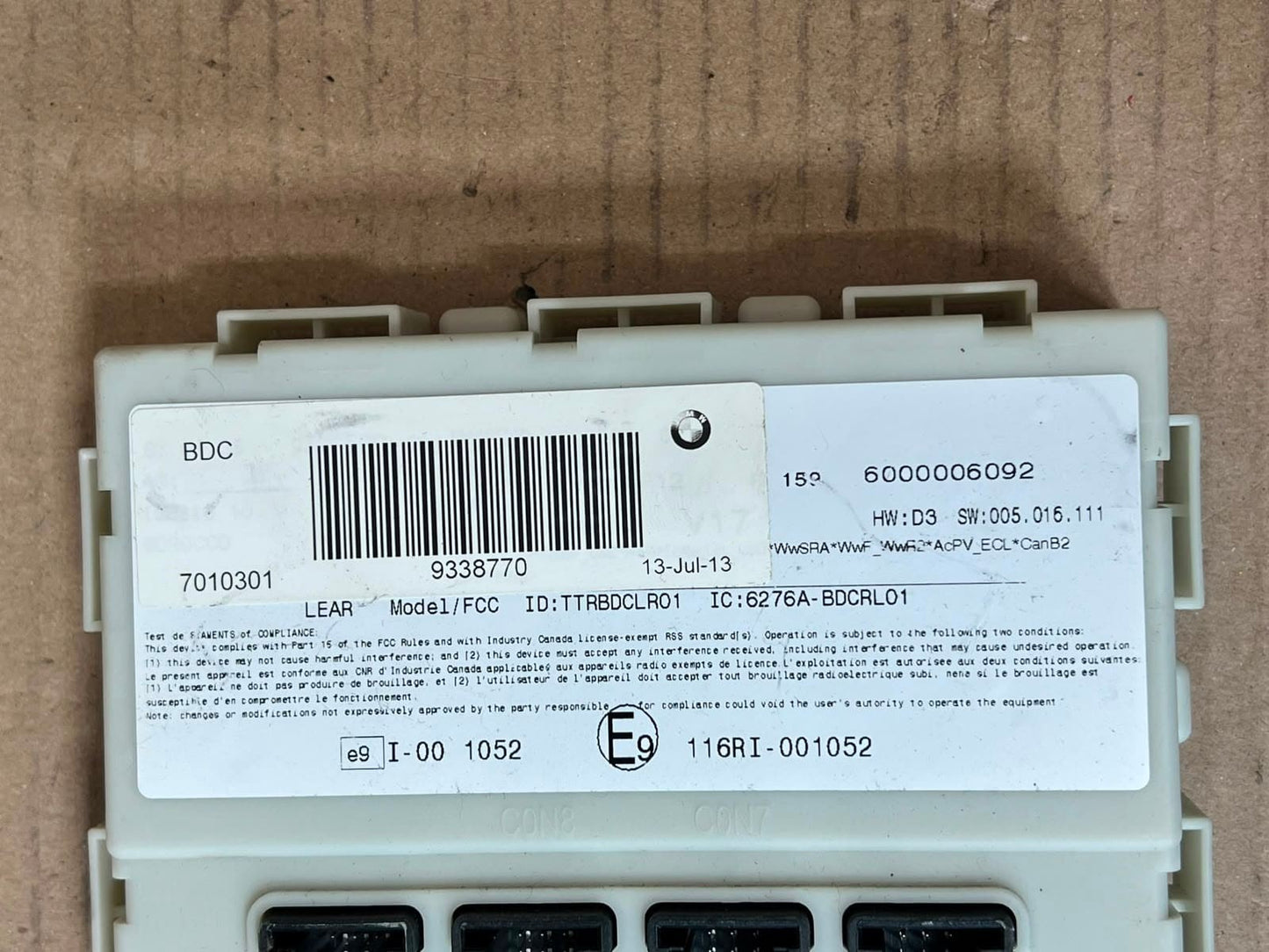 2013 BMW X5 F15 30dX N57N Engine Control Unit ECU SET DDE+BDC+2KEYS 8573789