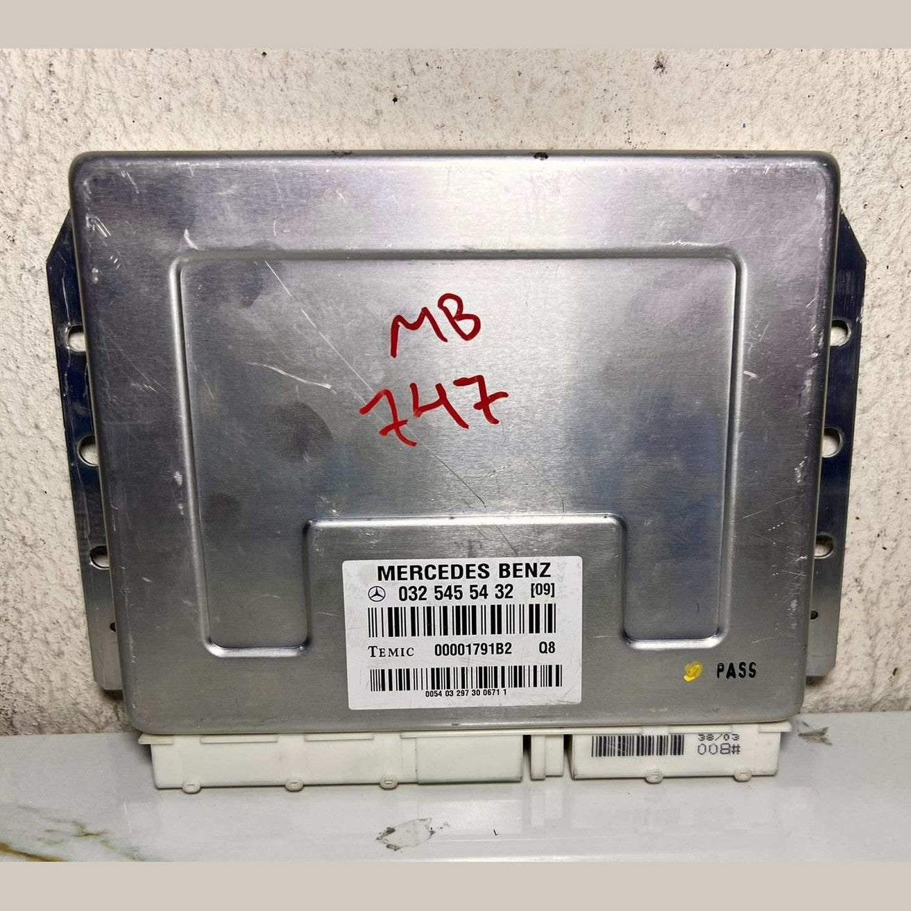 2000-2006 Mercedes-Benz SL500 Control Unit A 032 545 54 32