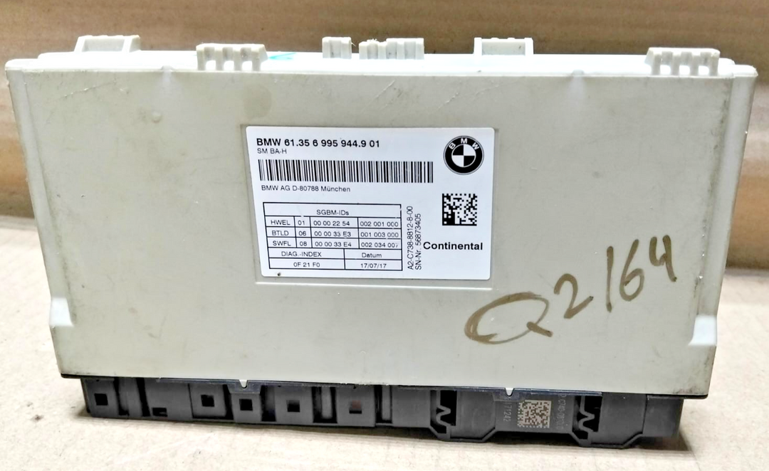 2017-2019 BMW 530I G30 FRONT RIGHT PASSENGER SIDE SEAT MEMORY CONTROL 6995944