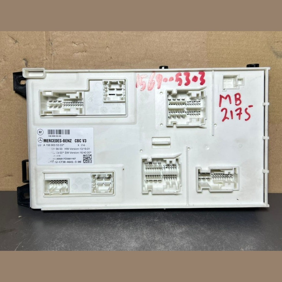 Mercedes-Benz W156 GLA GLC Front SAM Body Control Module Unit A156 9005303 OEM