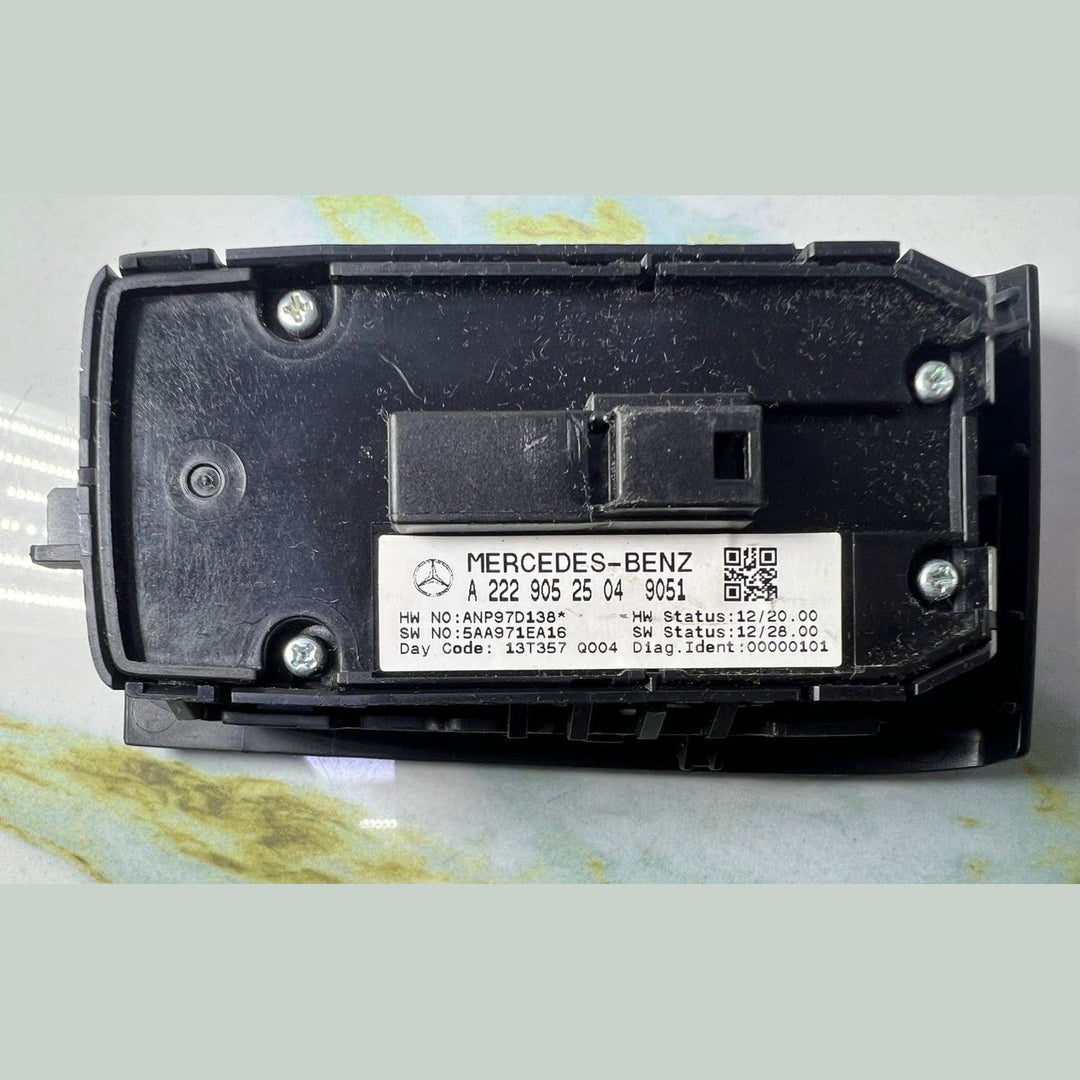 Mercedes-Benz Window Switch A2229052504 S-Class W222, V222, X222