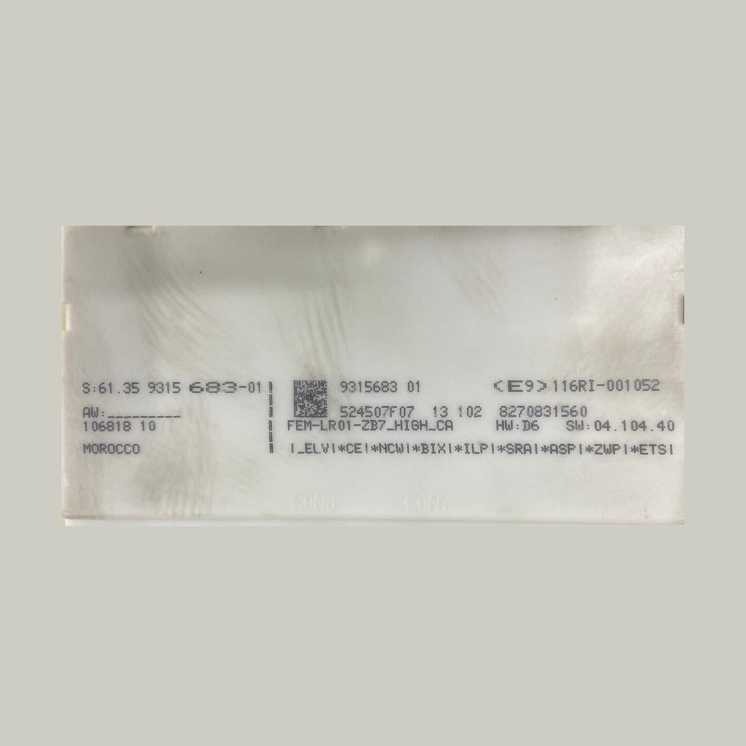 OEM BMW 320d N47N F30 2013 ENGINE CONTROL UNIT DDE ECU KIT 8573259 USED
