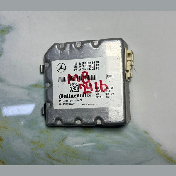 2010 Mercedes-Benz S550 Windshield Multi-Purpose Camera A0009058000 W212 E550