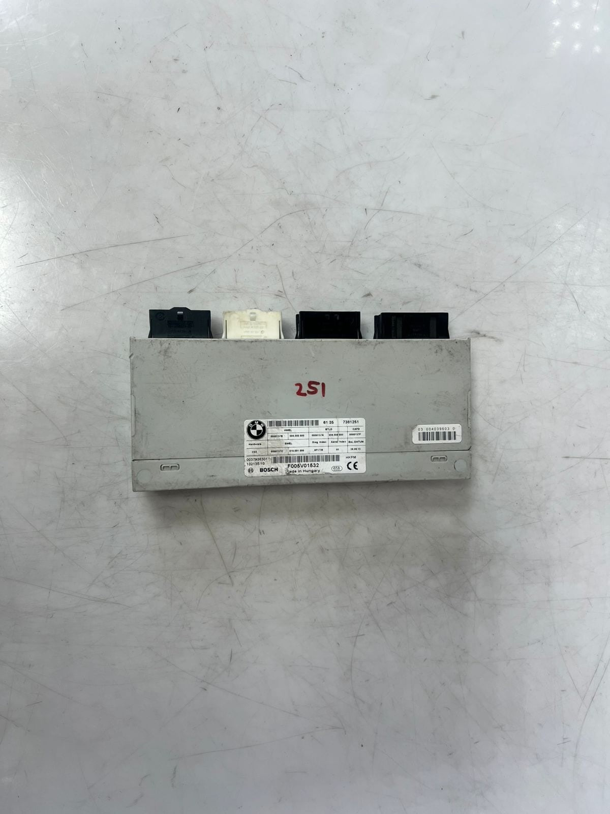 BMW  3 Series GT F34 Tailgate Control Unit MODULE 7381251 OEM
