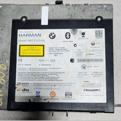 BMW Navigation System Head Unit 8794118 F10 F11 F20 F25 F30 F32 F15 F16 NBT EVO 
