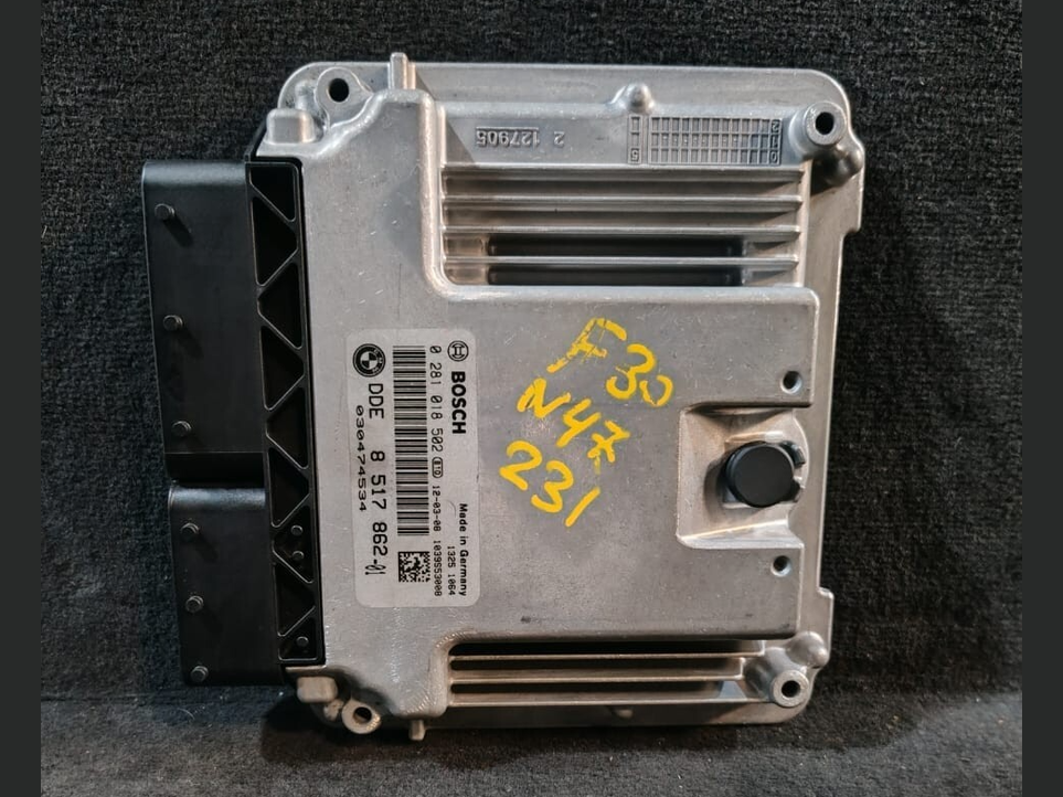 BMW 5 F10 F20 F25 F30 N47N ENGINE CONTROL UNIT ECU ONLY  DDE Module 8517862