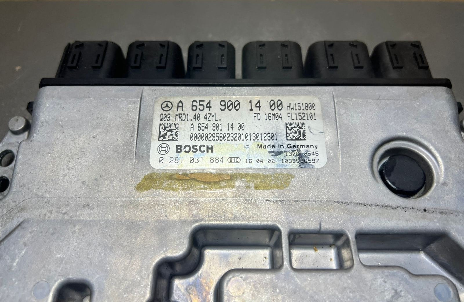15-20 Mercedes W213 E-Class Engine Control Module Unit ECM ECU A654 9001400 OEM