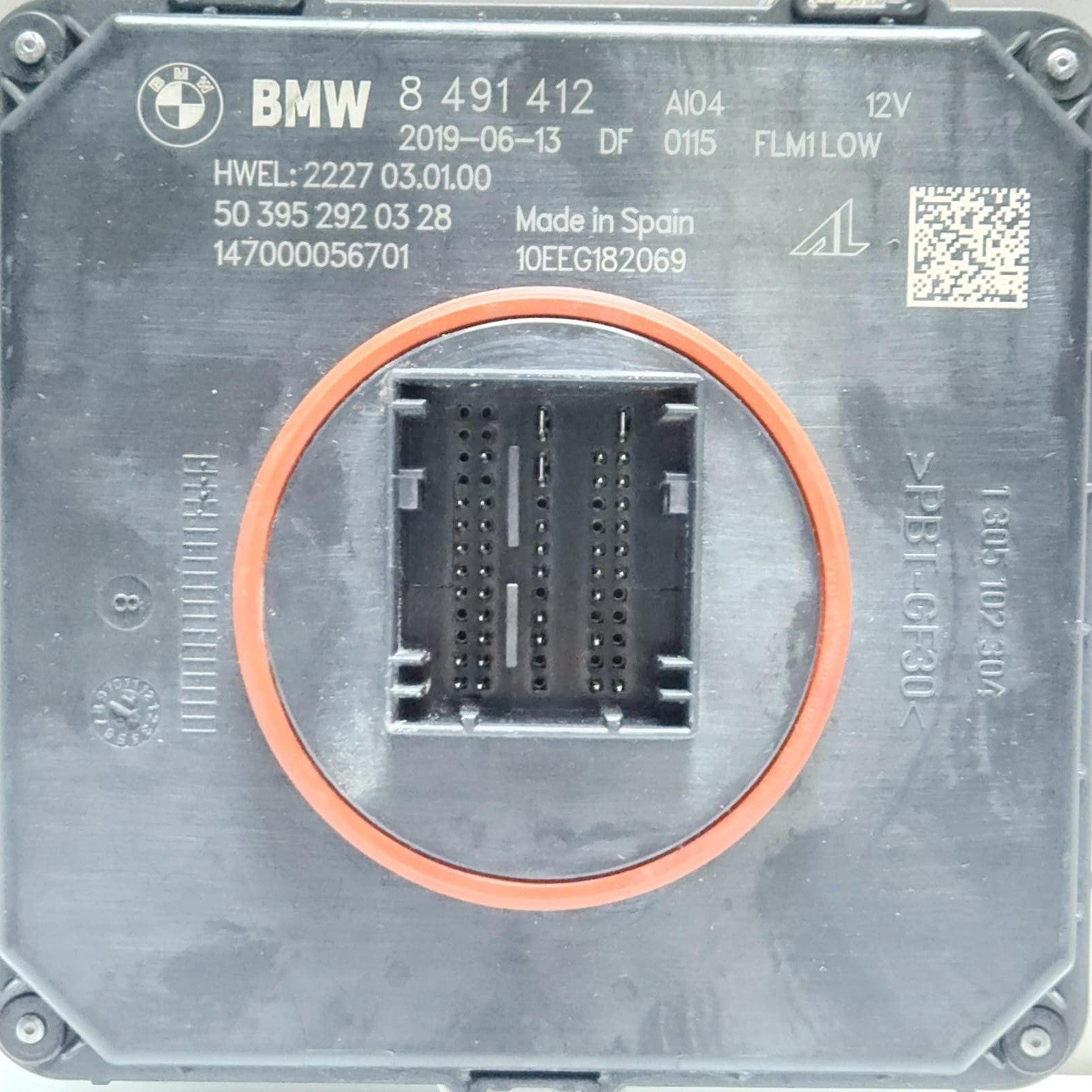 2017-2019 BMW 530i Led Headlight Control Module 8491412 G30 G31 G32 F90 OEM