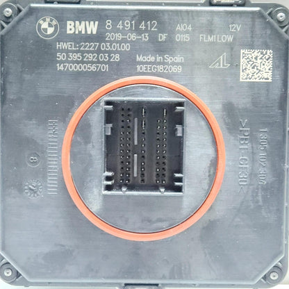 2017-2019 BMW 530i Led Headlight Control Module 8491412 G30 G31 G32 F90 OEM