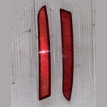Load image into Gallery viewer, BMW F10 LCI REAR BUMPER REFLECTORS LEFT RIGHT 7318555 7318556 SET