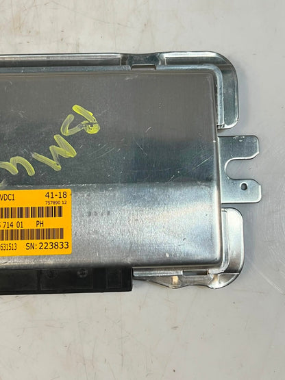 2015 BMW F20, F21, F16 X6 F82 M3 M4 REAR AXLE Suspension Control Module 6895714