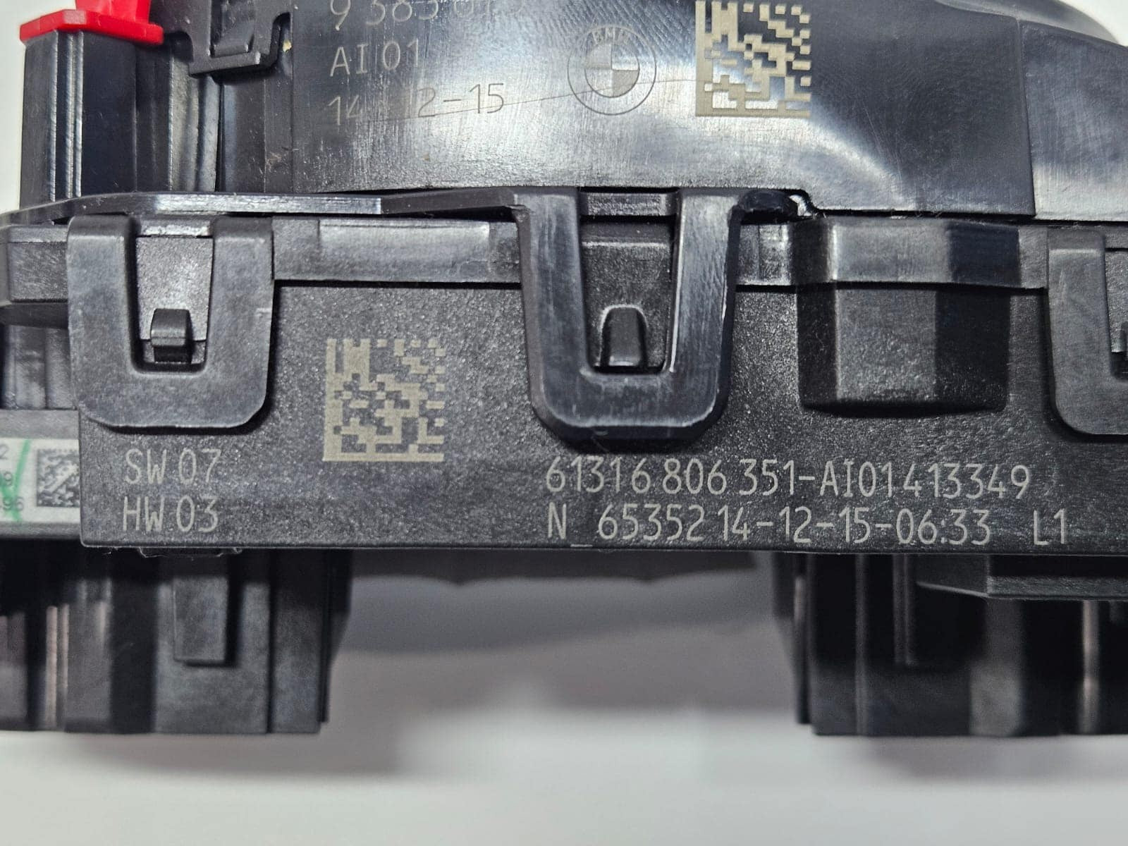 6806351-2015-2019 BMW 740i G11 G12 Steering Column Switch Cluster OEM