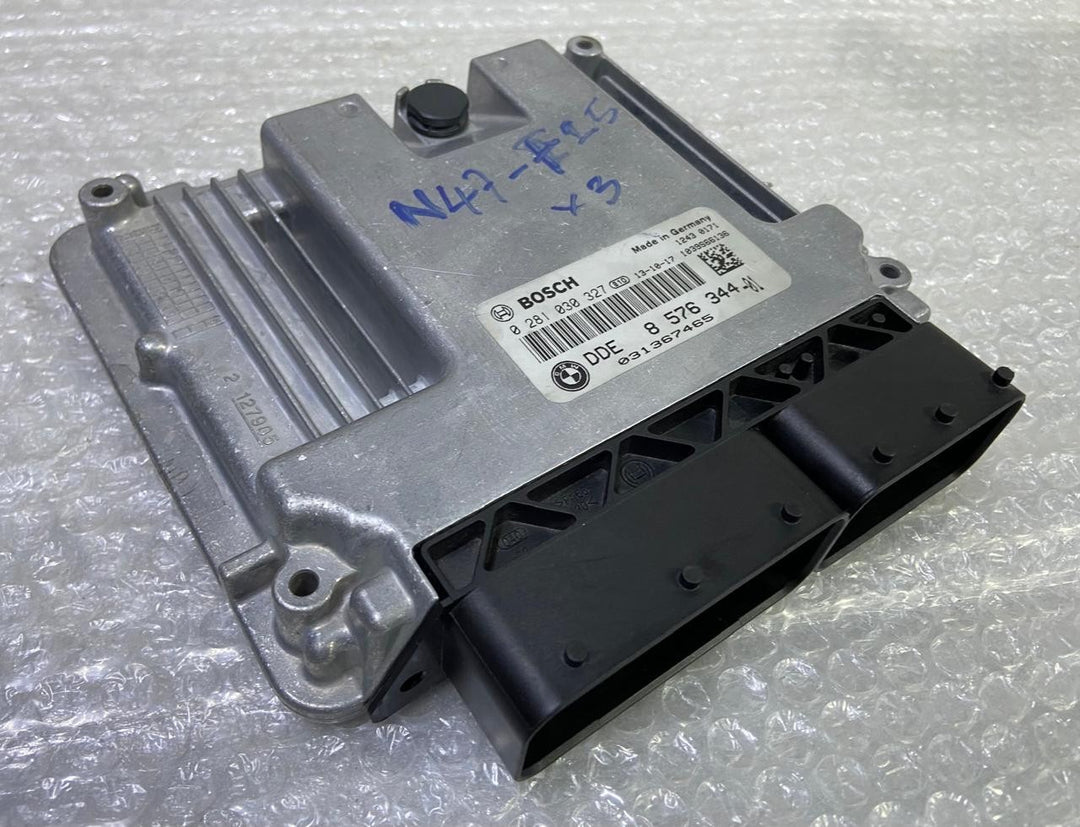 OEM BMW X3 F25 N47N DIESEL ENGINE CONTROL UNIT MODULE DDE ECU ONLY 8576344