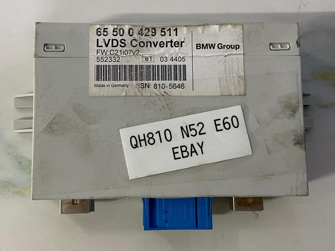BMW 530I E60 X5 E70 LVDS Converter Module 0429511