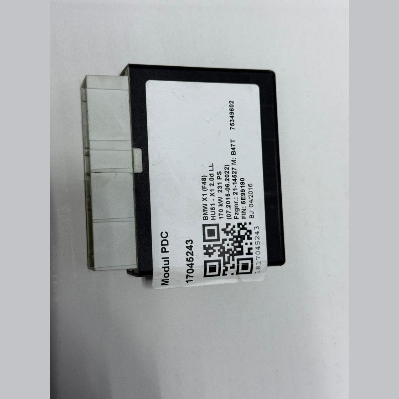 BMW X1 F48 2017 PDC Parking Distance Control Unit 6881636 66336881636