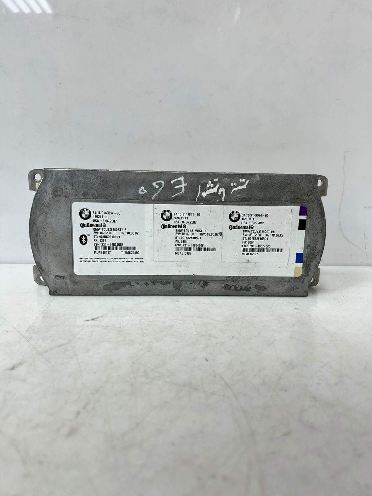 2008-2010 BMW 5 Series 528i Telematics Control Module 9149614 OEM