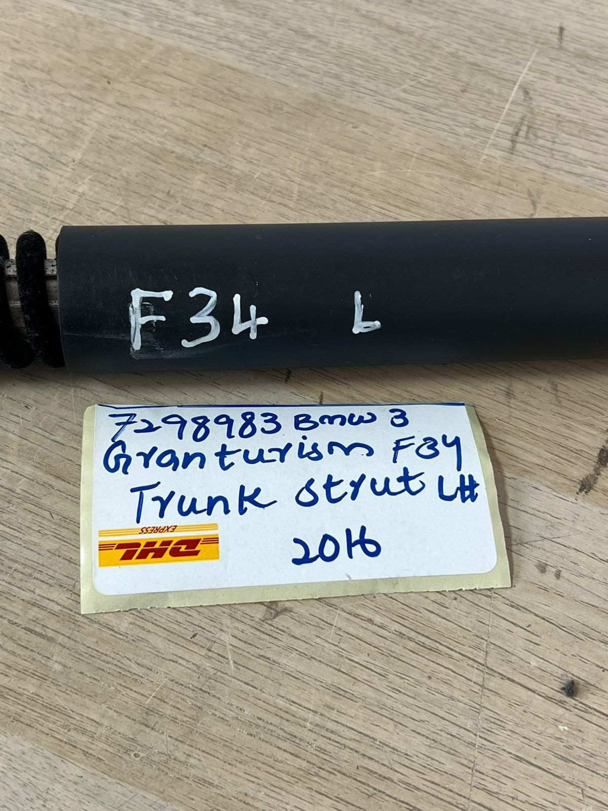 BMW 3 Series F34 GT Spindle Drive Electric Tailgate Left 7298983 TRUNT STRUT