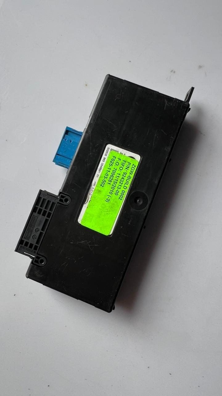 2010-2017 BMW X3 Central Gateway Module 9243213 X3 F25, X4 F26, and 5 Series F11