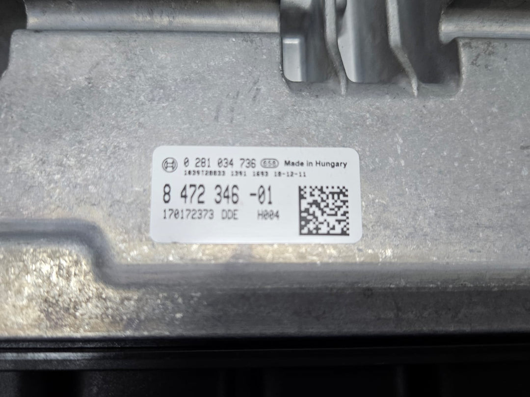 8472346-2019 BMW X2 F39 B48B RHD Engine Control Unit Set DDE OEM