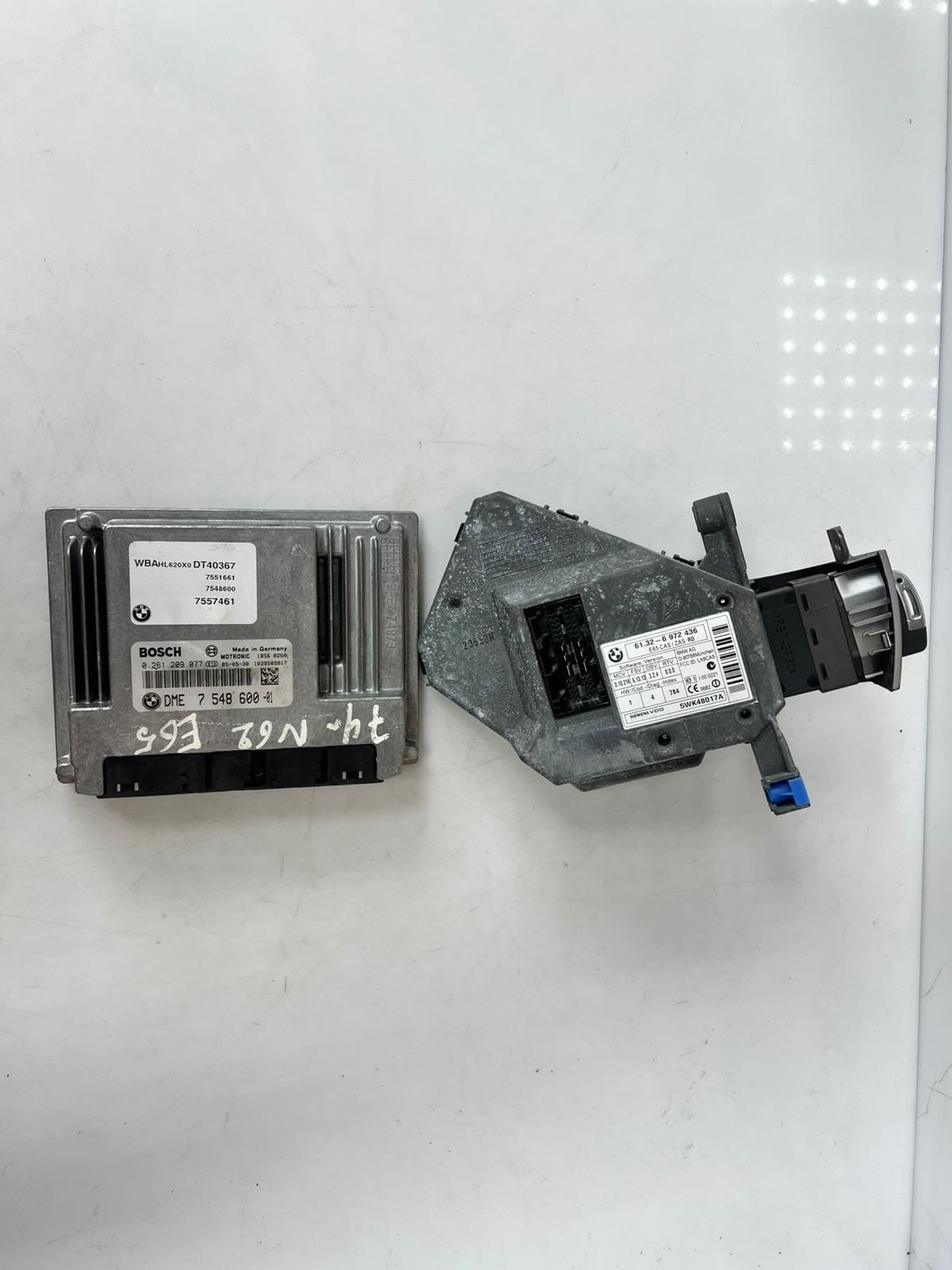 2006-2007 BMW 550i 650i 750i Engine Control Module ECU 7548600 OEM
