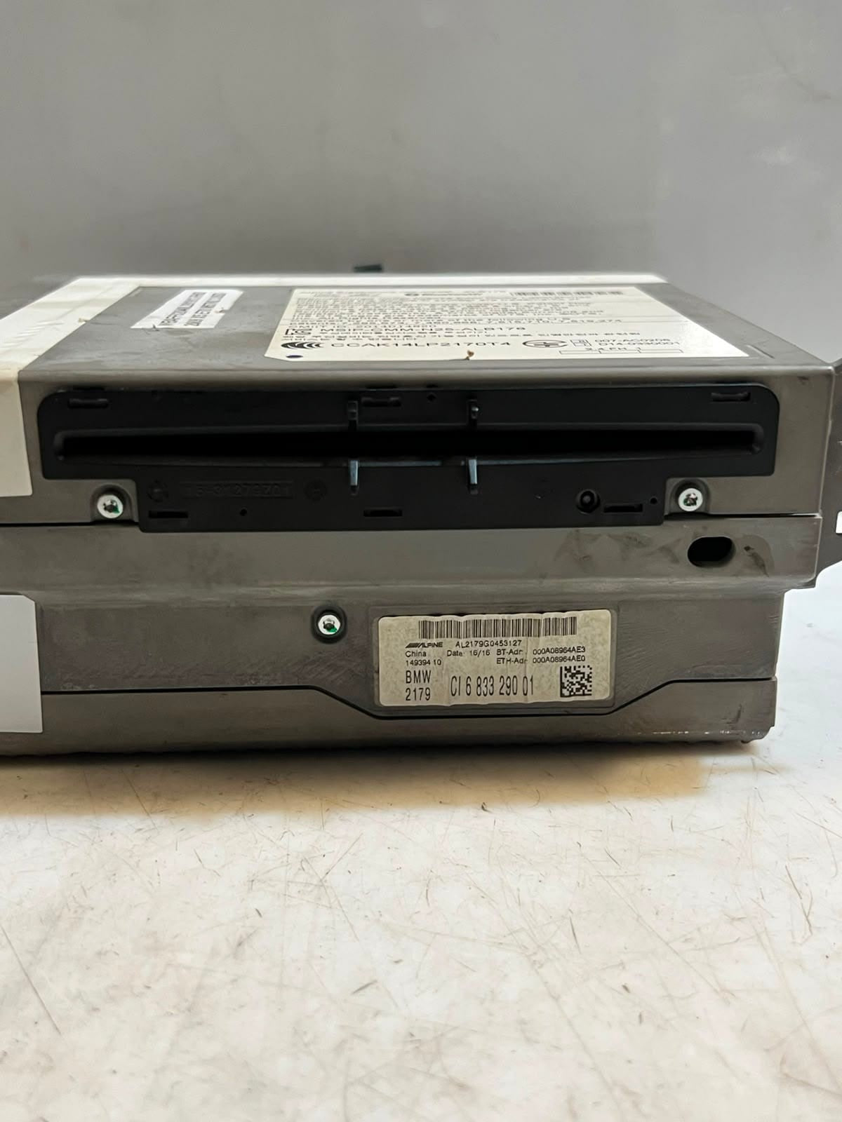2016 BMW X1 F22 F32 Navigation System Head Unit Basic 6833290 OEM