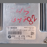 BMW 3 F30 F35 F31 ENGINE CONTROL UNIT/MODULE ECU ONLY OEM - 8470176