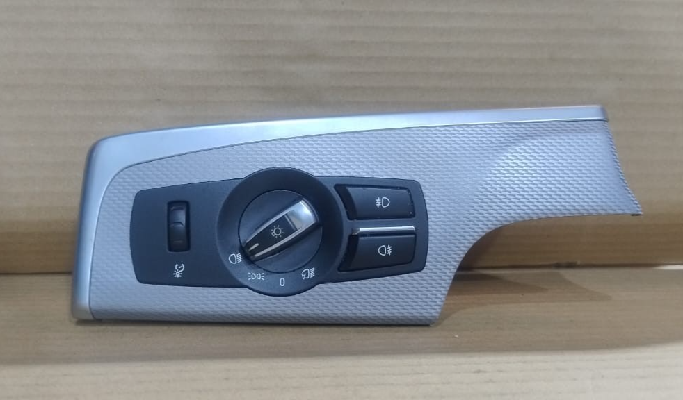 BMW 5 6 7  F01 F10 F12 SERIES LIGHT CONTROL ELEMENT HEADLIGHT SWITCH- 9192744