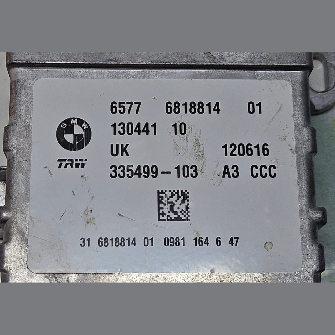 BMW X1 F48 XDRIVE 18D PRE LCI 2015-2019 SRS CONTROL UNIT 6818814 OEM