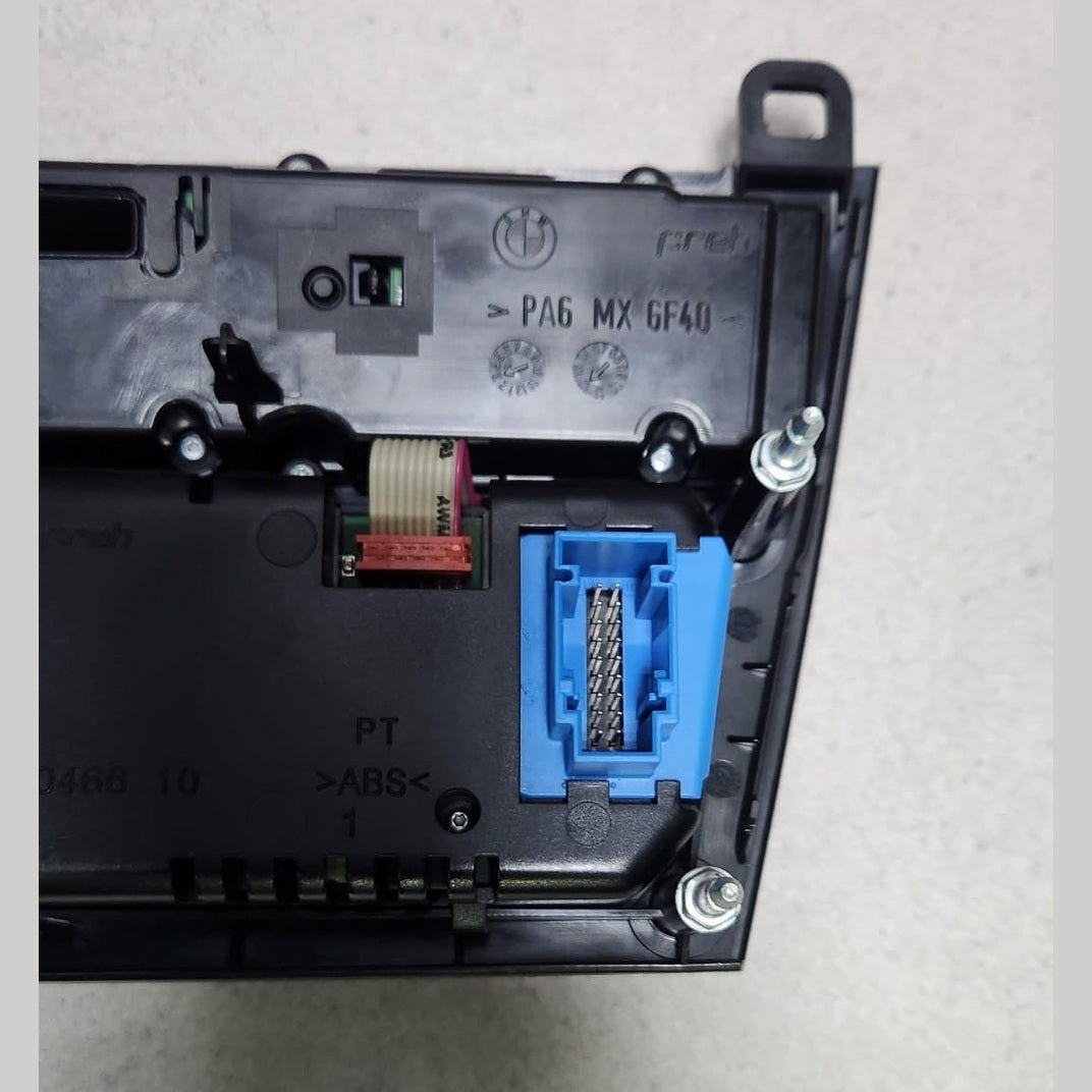 BMW Climate Control Panel Upper 9299037 7 Series F01 F02 and 5 Series F10