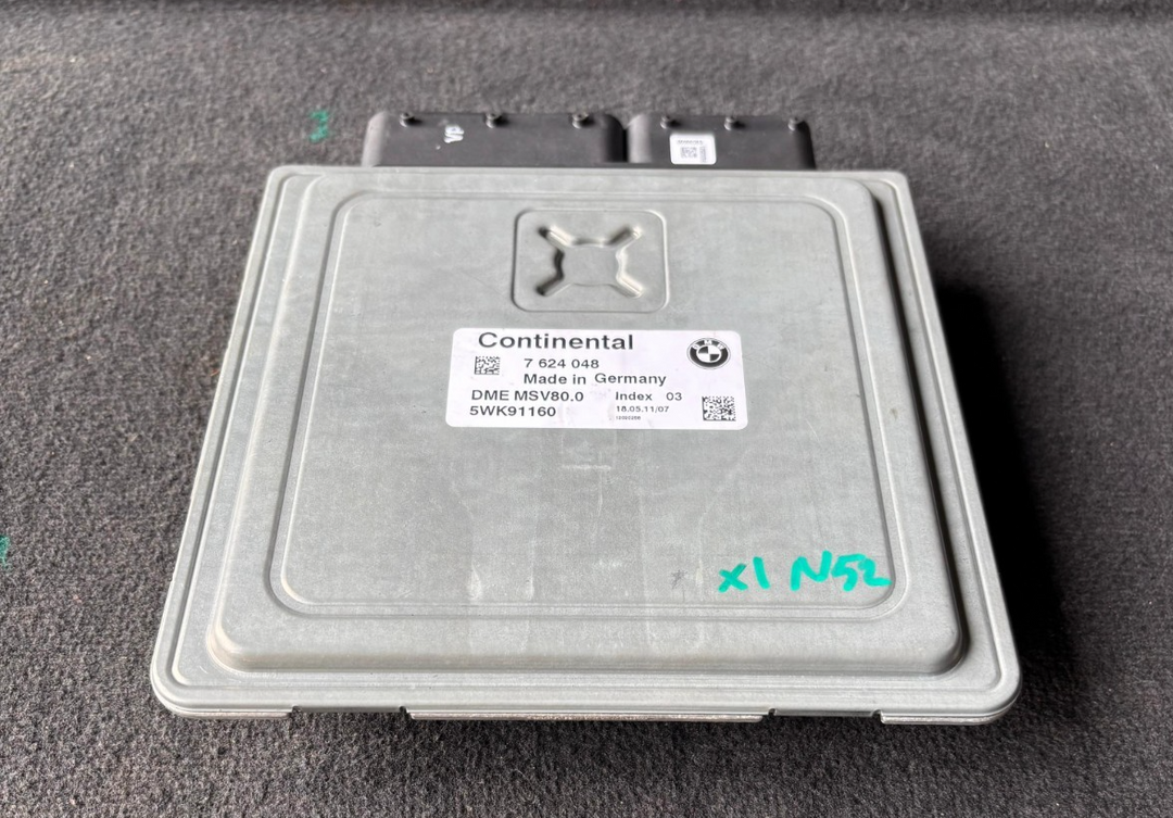 BMW X1 E84 N52 MOTEUR CONTROL UNIT MODULE ECU ONLY - 7624048