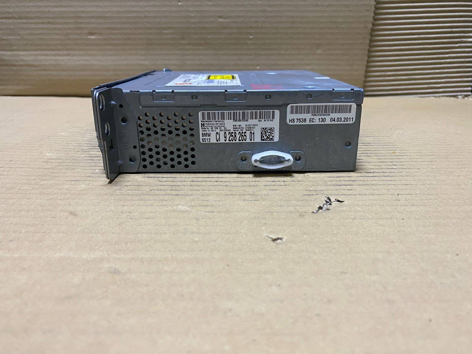 2010-2017 BMW  X3 F25 Business CD Radio Head Unit Stereo Player 9258265