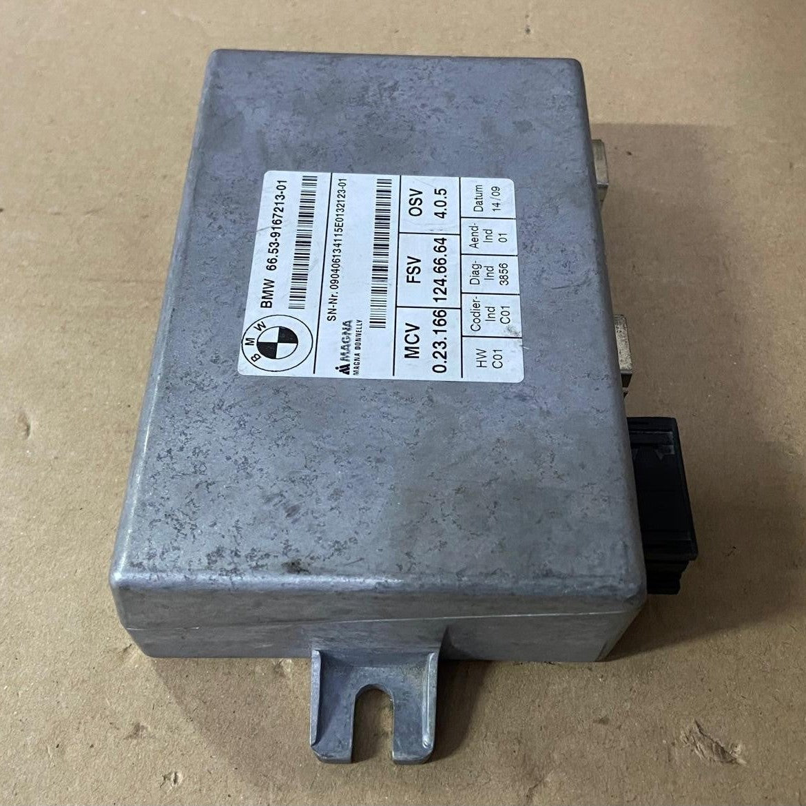 OEM BMW X5 E70 X6 E71 DOOR MIRROR CAMERA CONTROL UNIT MODULE 9167213