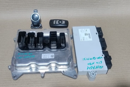 BMMW F10 N20  ENGINE CONTROL ECU UNIT SET DME + KEY  8626172