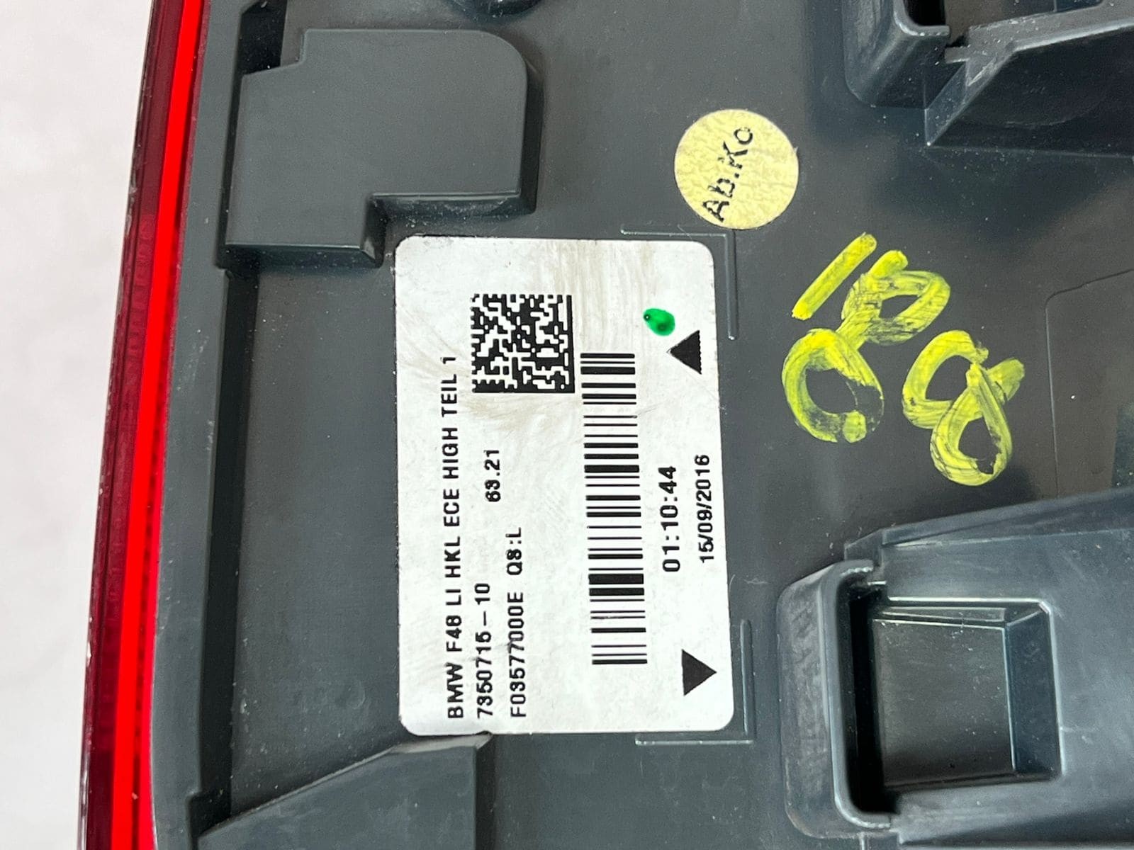 2014-2022 BMW X1 F48 LI ECE Rear Light Outer Left Led TAIL LIGHT 7350715 OEM